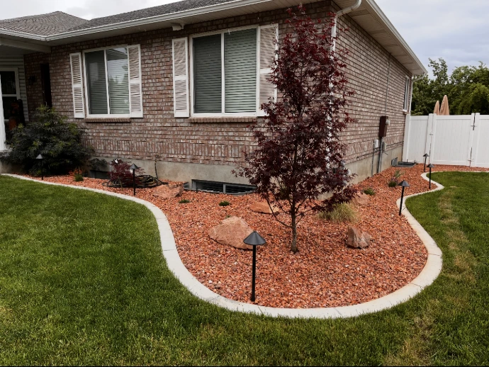 Landscape Bed Install